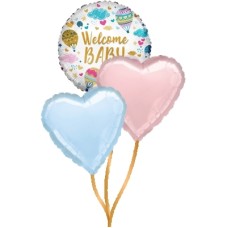 Put together a birth balloon bunch yourself